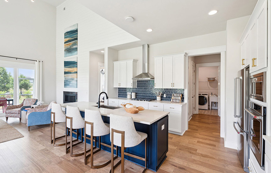 Towson Kitchen To Living Room