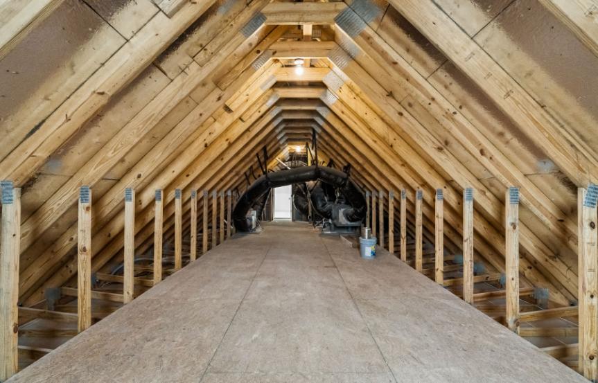 Homes By Dickerson Arrow Wood Plan Attic Storage