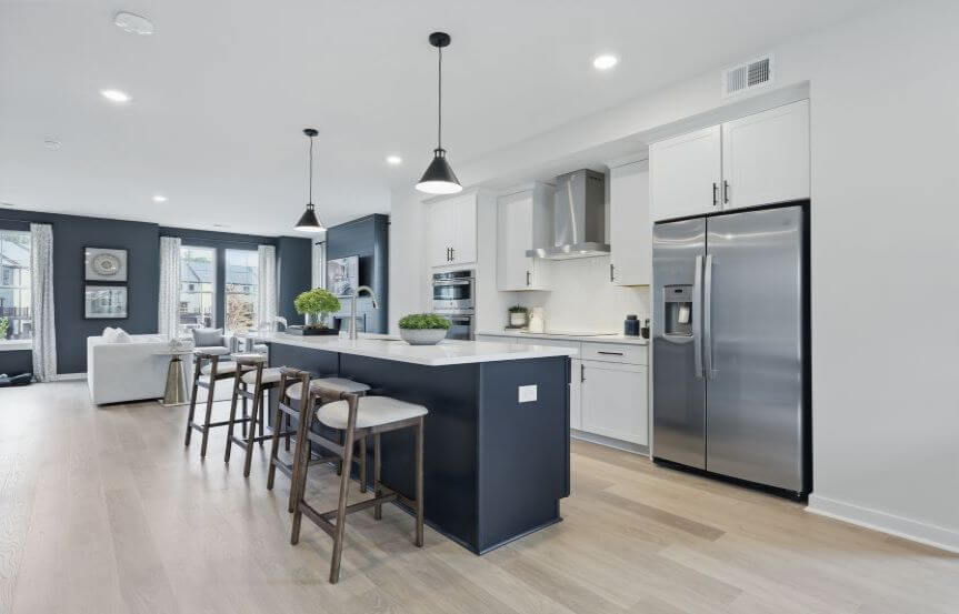 Stanley Martin Jenkins Townhouse Plan Gourmet Kitchen