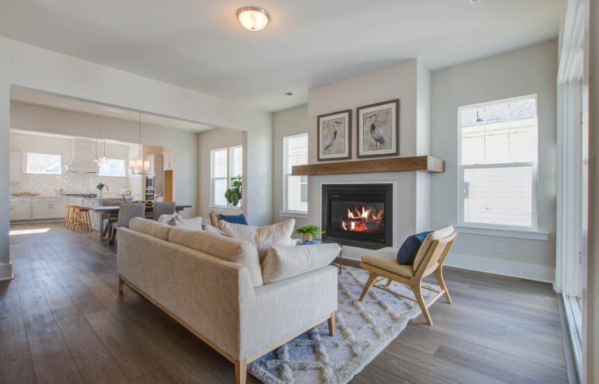 Ashton Woods Azalea Living Room