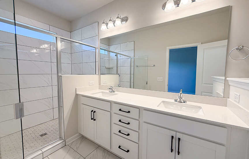 Brookfield Residential Sage TH Spec Lot 202 Primary Bathroom