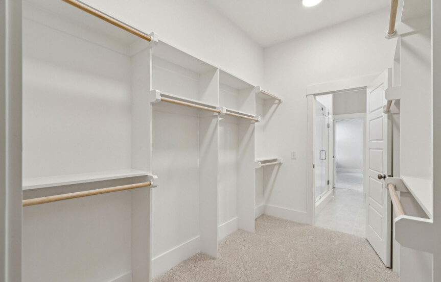 Homes By Dickerson Hutchinson H.1 Spec Lot 1537 Primary Closet