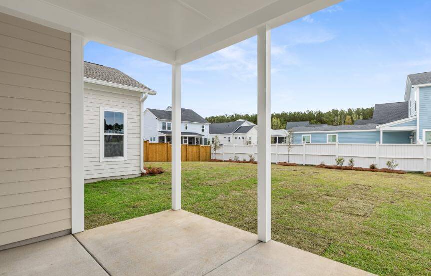 Saussy Burbank Ashley Spec Home Lot 1660 Back Porch