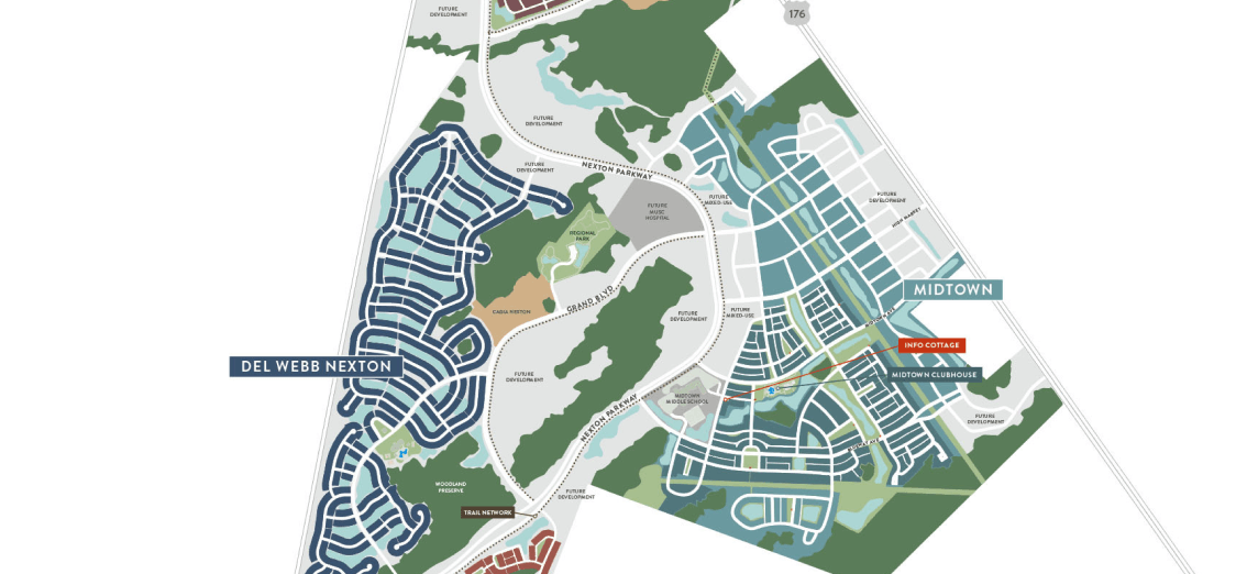 Nexton Map
