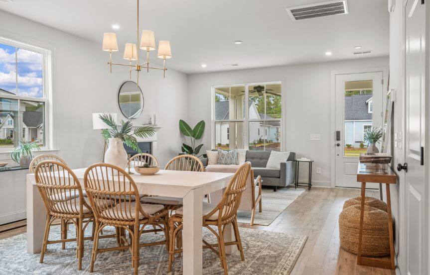New Leaf Hyde Home plan Dining Room