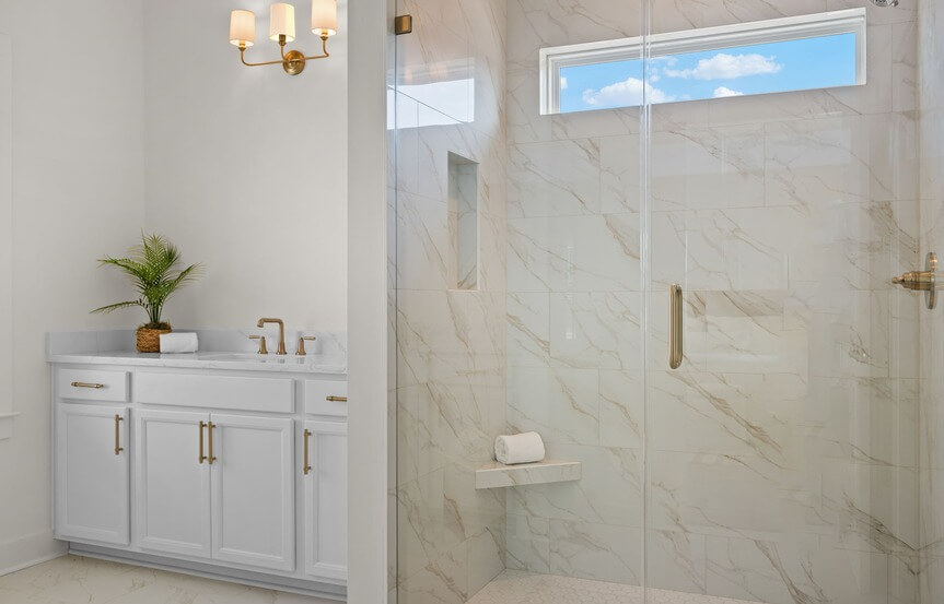 New Leaf Wake Spec Home Lot 1667 Primary Shower