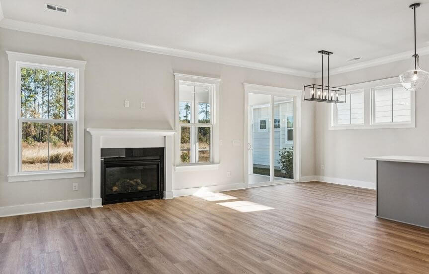 Brookfield Residential Preston Spec Lot 1583 Living And Dining Rooms