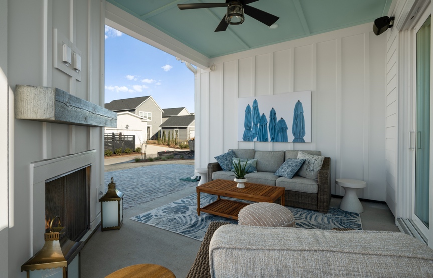 DRB Homes Beaufain Back Patio