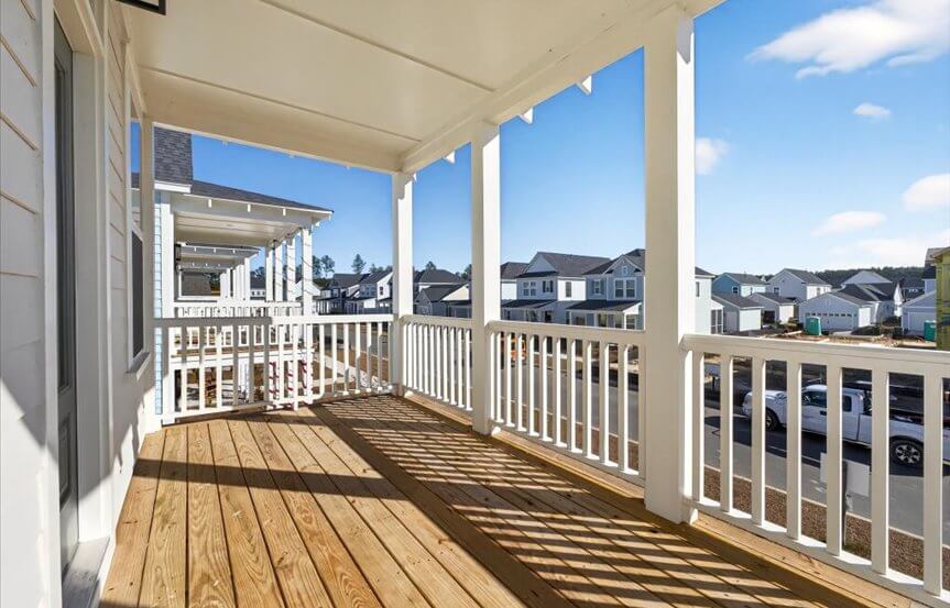 Saussy Burbank Barton Spec Lot 1495 Second Story Porch