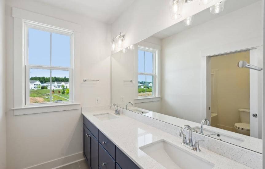 Homes By Dickerson Camellia Spec Lot 1455 Secondary Bathroom