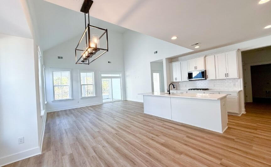 Brookfield Residential Towson Spec Lot 1719 Dining Room To Kitchen