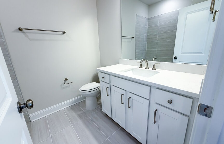 Brookfield Properties Towson Spec Lot 1738 Hall Bathroom