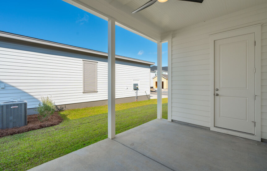 Homes By Dickerson Rutledge Spec Home Lot 1570 Rear Porch