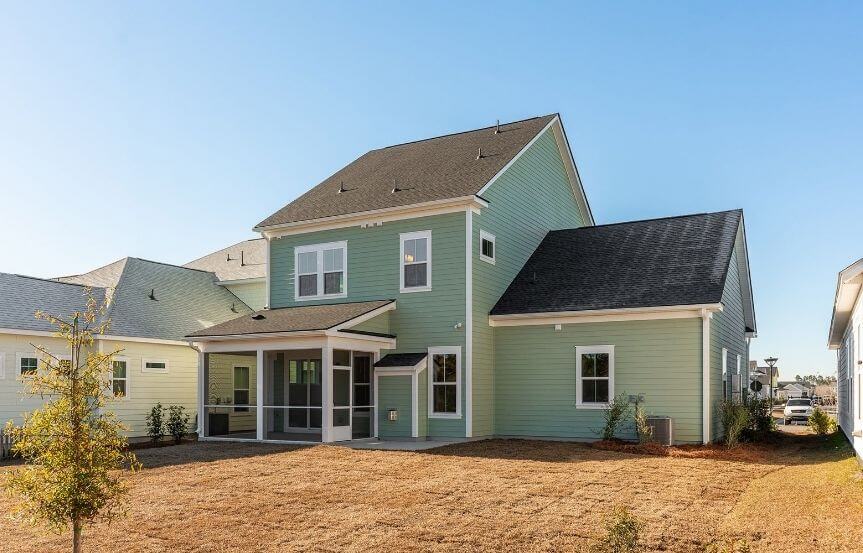 Brookfield Residential Preston Spec Lot 1583 Rear Exterior