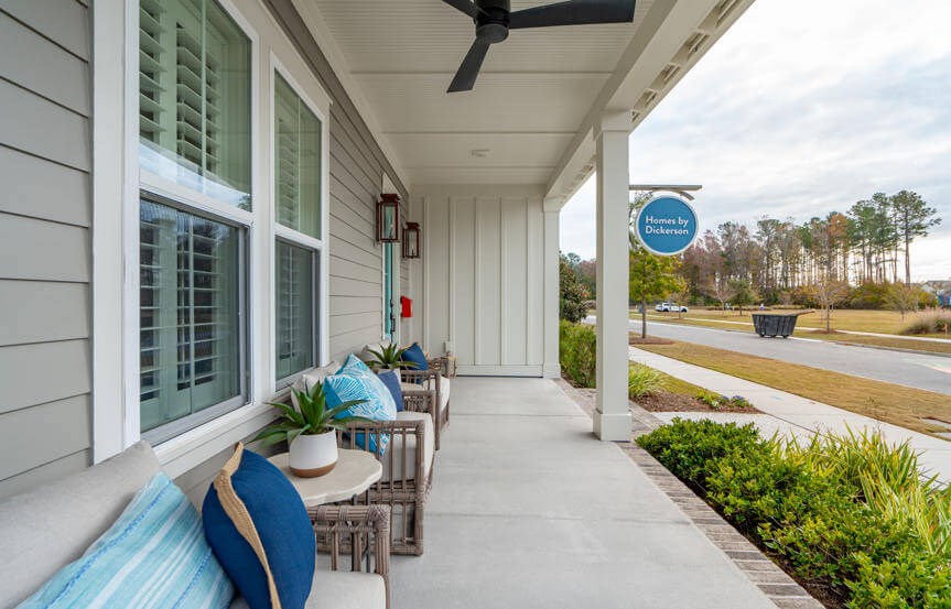 Homes By Dickerson Hutchison Front Porch