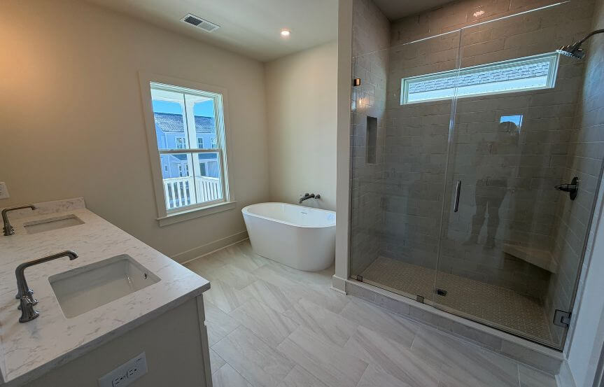 New Leaf Wake Spec Lot 1486 Primary Bathroom