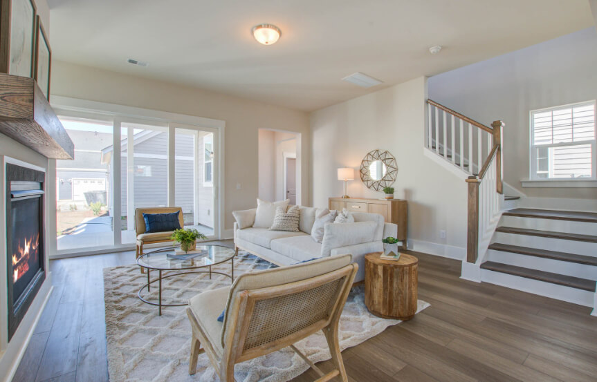 Ashton Woods Azalea Living Room