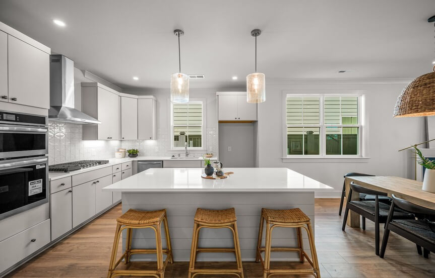 New Leaf Hyde Spec Home Lot 1619 Kitchen Island