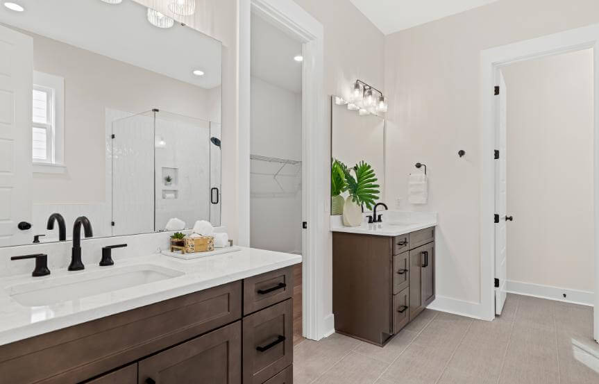 Saussy Burbank Ashley Spec Home Lot 1660 Primary Bathroom
