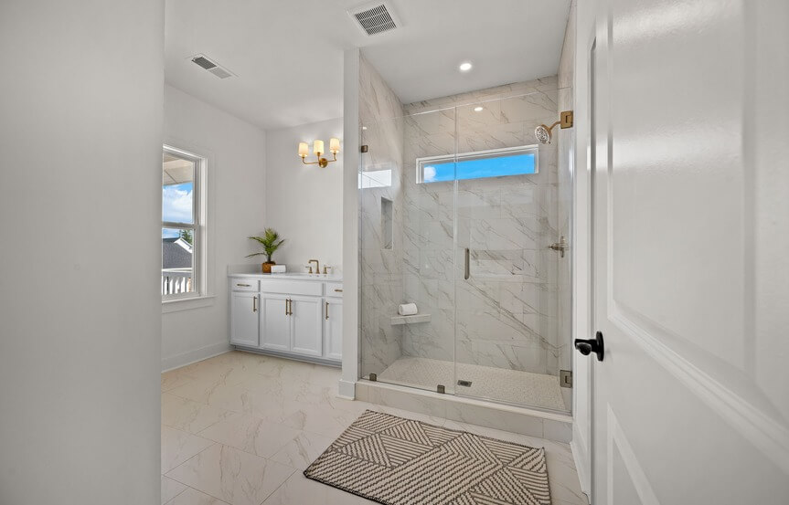 New Leaf Wake Spec Home Lot 1667 Primary Bathroom