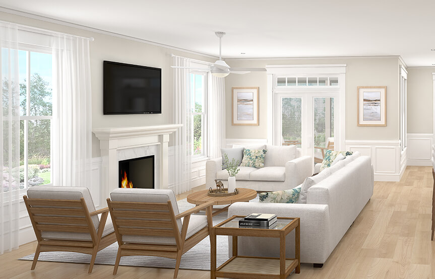 Brookfield Residential Reid Living Room