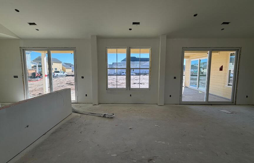 New Leaf Aneto Spec Lot 1499 Dining Room With Courtyard Access