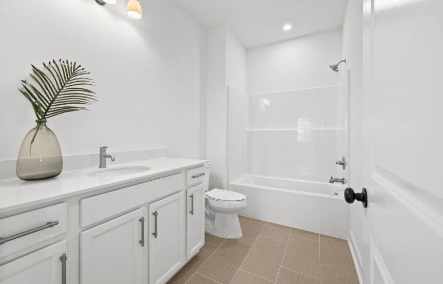 New Leaf Madison Homeplan Secondary Bathroom