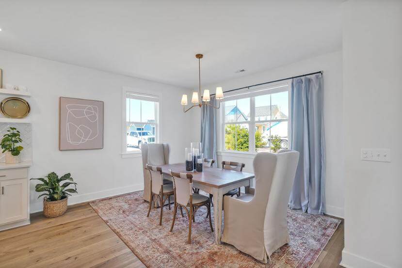 New Leaf Gates Homeplan Dining Area