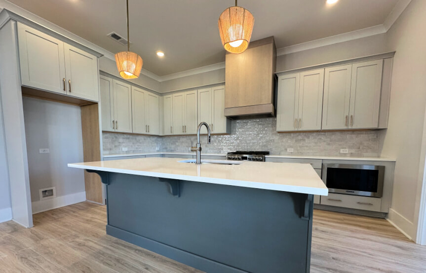 Homes By Dickerson Hutchinson Spec Home Lot 1532 Kitchen Island