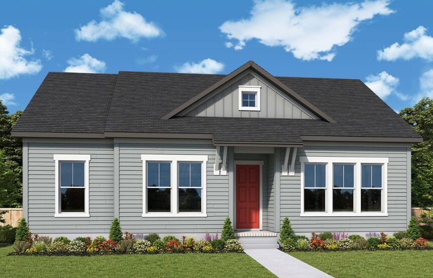 David Weekley Home Plan The Brickhaven Elevation F 