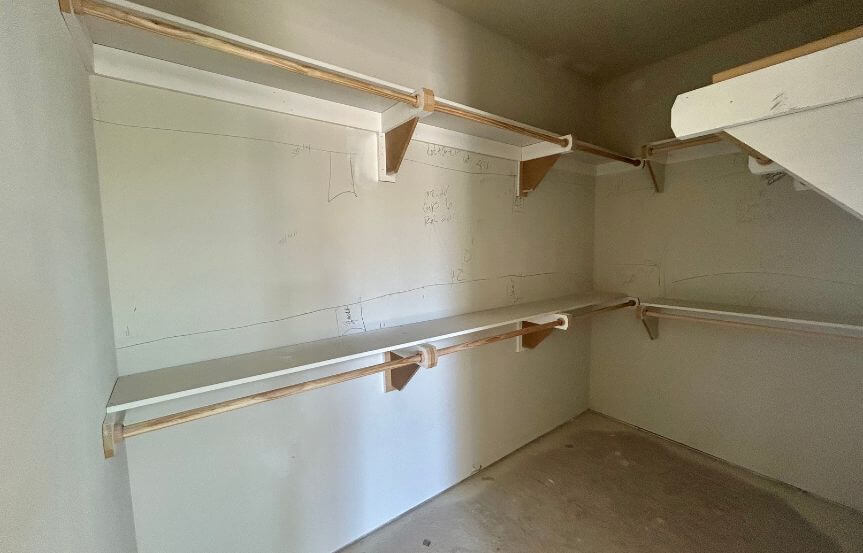 New Leaf Wake Spec Lot 1486 Primary Closet