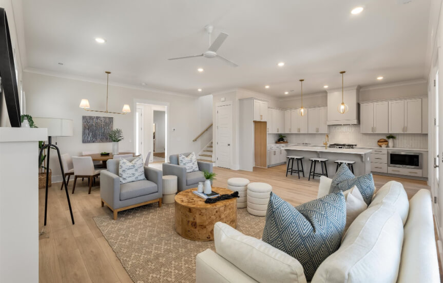 Homes By Dickerson Pine Mill Spec Lot 1556 Family Room