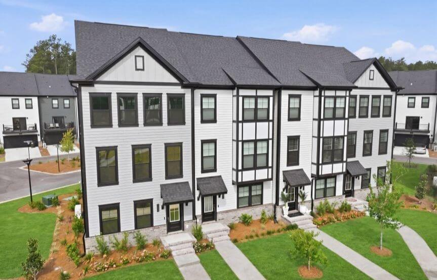 Stanley Martin Jenkins Townhouse Exterior