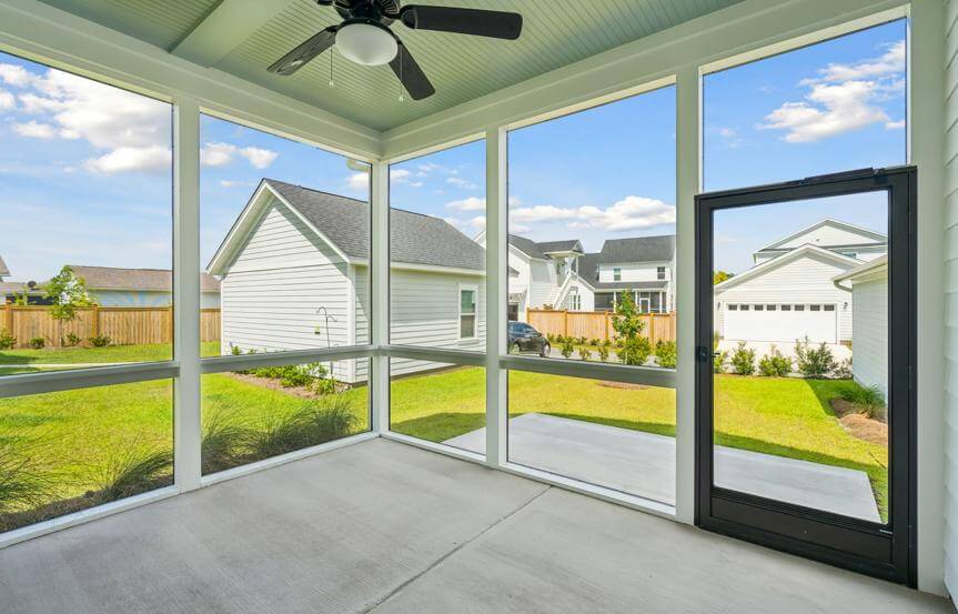 Homes By Dickerson Hutchison 2 Screen Porch