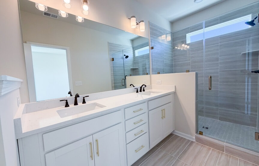 Brookfield Residential Sage Spec Lot 213 Primary Bathroom