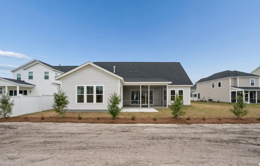 Homes By Dickerson Arrow Wood Plan Rear Exterior