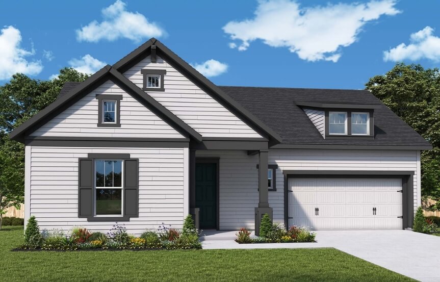 David Weekley Home Plan The Wrendale Elevation E