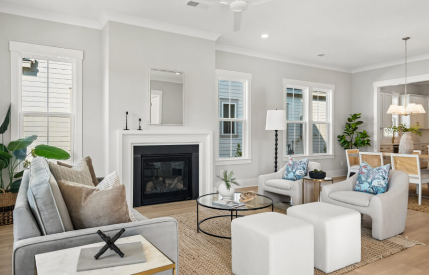 Homes By Dickerson Rutledge Spec Home Lot 1570 Family Room