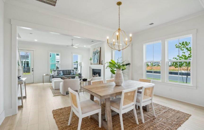 Homes By Dickerson Camellia Spec Lot 1455 Dining Room