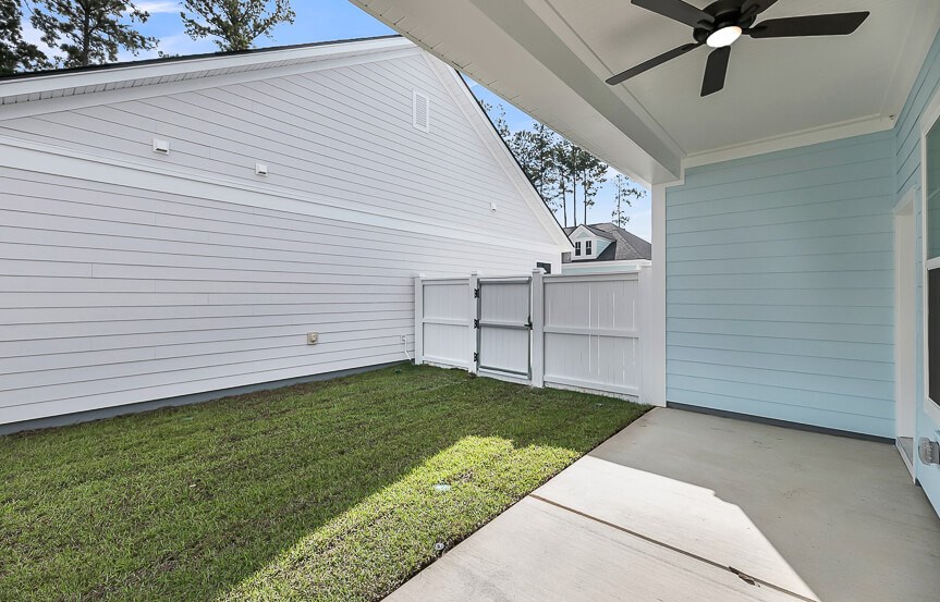 The Brickhaven Rear Porch
