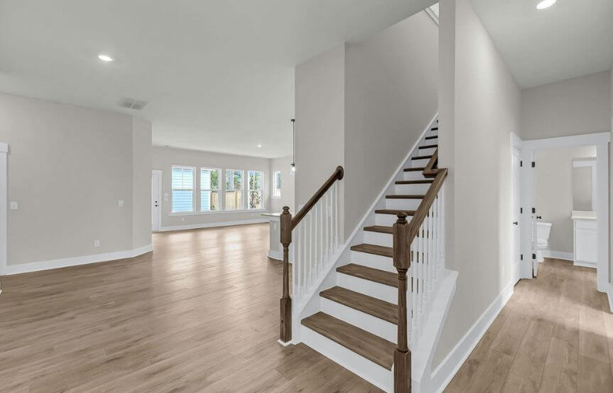 David Weekley Brickhaven Spec Lot 1589 Staircase