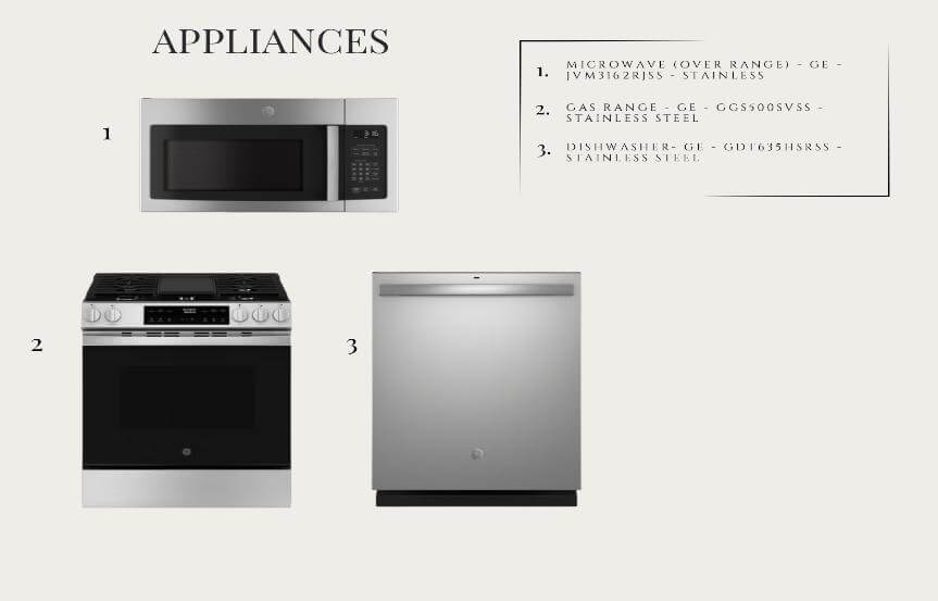 Saussy Burbank Grace P Spec 1670 Appliances