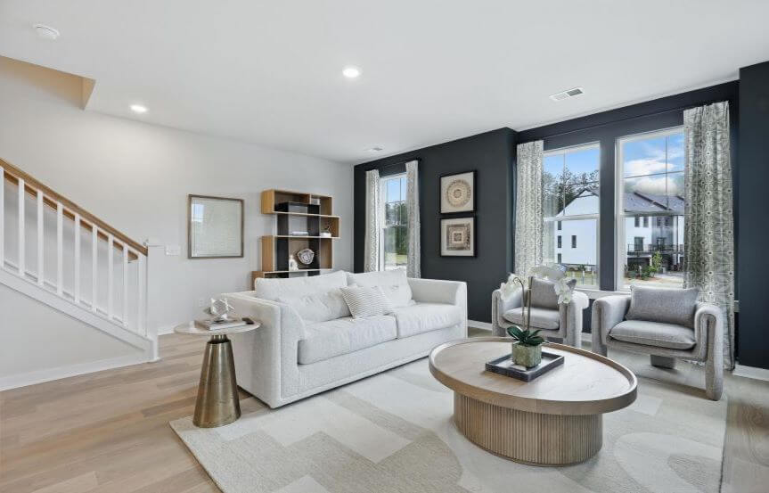 Stanley Martin Jenkins Townhouse Plan Family Room