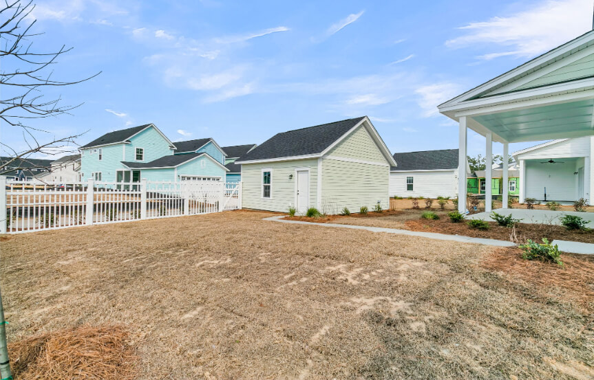 Ashton Woods Overton Spec Lot 1684 Backyard