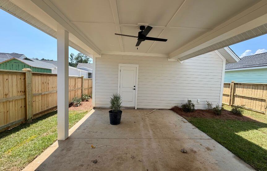 New Leaf Wake Spec Lot 1667 Covered Patio To Garage