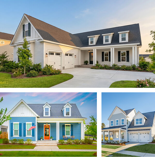 Nexton exterior homes collage