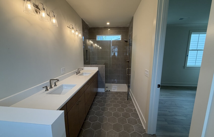 New Leaf Hyde Spec Lot 1619 Primary Bathroom