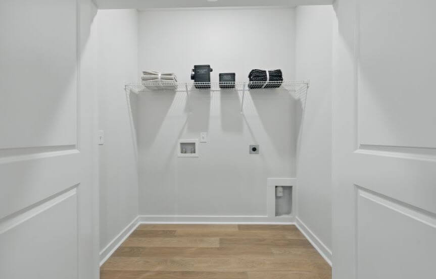 Stanley Martin Jenkins Townhouse Plan Laundry