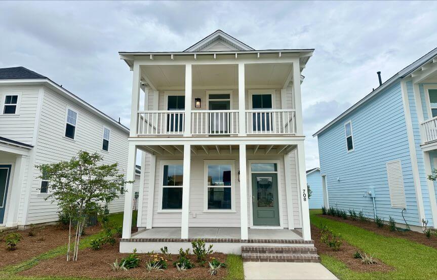 Saussy Burbank Barton spec home plan lot 1495 Exterior