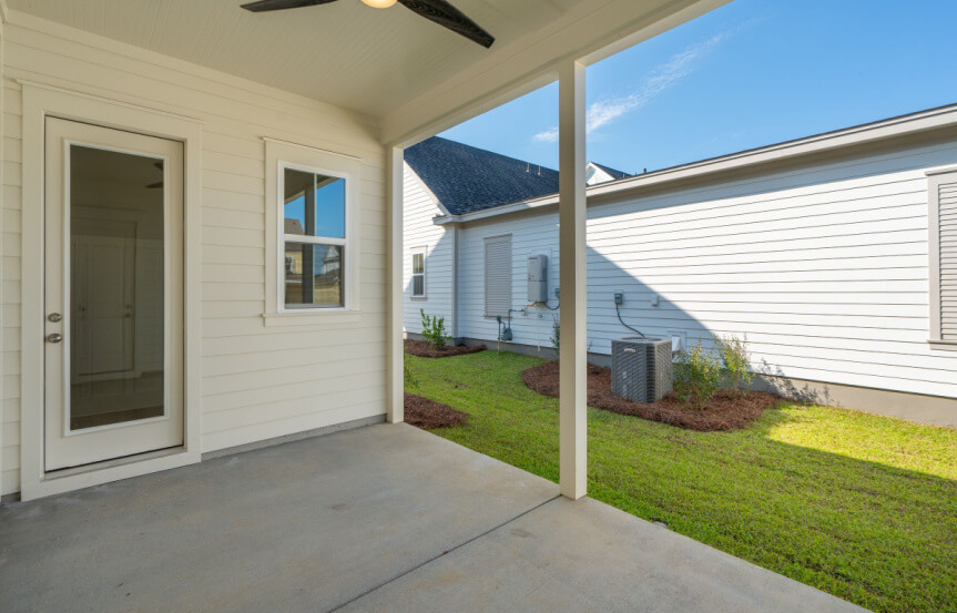 Homes By Dickerson Rutledge Spec Home Lot 1570 Rear Porch